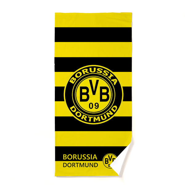 2024 Urheilupyyhe yhteensopiva jalkapalloilijoiden kanssa Hikinpyyhe Seurajoukkueiden urheilupyyhe Borussia Dortmund B 70*140CM