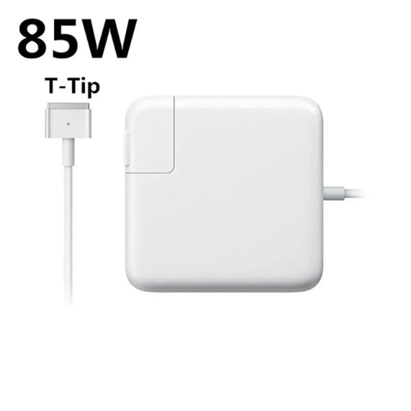 85W EU Plug MagSafe 2 T-TIP Laddare Power för MacBook Pro Laddare