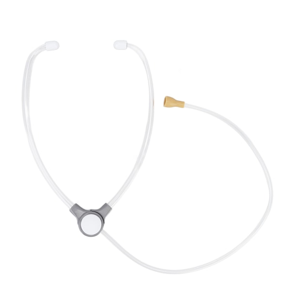 Stetoskop gennemsigtigt PP-diagnoseværktøj med dobbelt hoved til overvågningstest