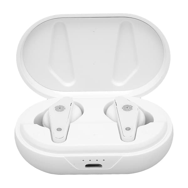 Wireless Bluetooth 5.0 Headphones Dual Calls with Charging Case