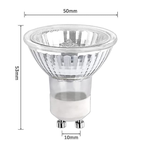 GU10 50W Halogen Spot-pære, Dimbar, Halogen Reflektorlamper