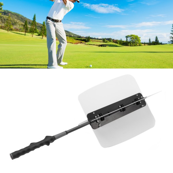 Golf Power Resistance Trainer V-formade fläktblad Golfswingträningshjälp med halkfritt grepp för golfträning Vit