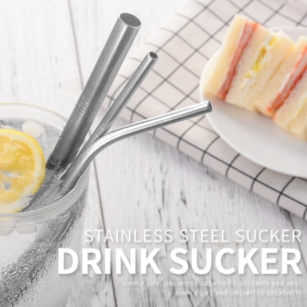 Stainless Steel Straws Reusable Straws. Reusable Straws. Metal Straws. Metal Straws Cleaning Brushes 18 Pcs