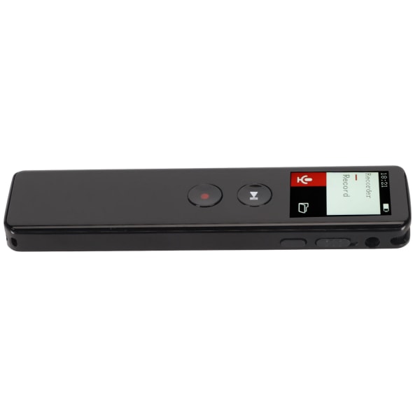 Digital taleopptaker med høyttaler Bluetooth 5.0 Intelligent støyreduksjon Stemmeaktivert opptaksenhet MP3-spiller 8GB