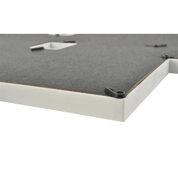 Fotoramar med 10 platser - 54x49cm Vit