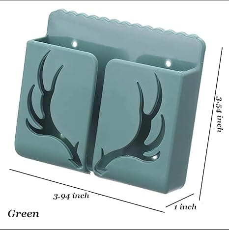 5 Pack Wall Mounted Phone Holder Self Adhesive Remote Control Holder