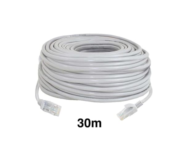 30m - Verkkokaapeli - Cat5e - Internetkaapeli