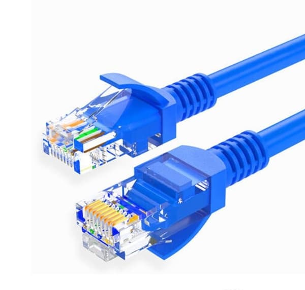 400 cm Cat5e 1000 Mbps Ethernet / Nätverkskabel - Blå