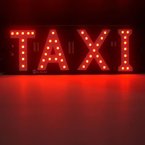 LED Taxilys Bilsignallampe BLÅ BLÅ blå