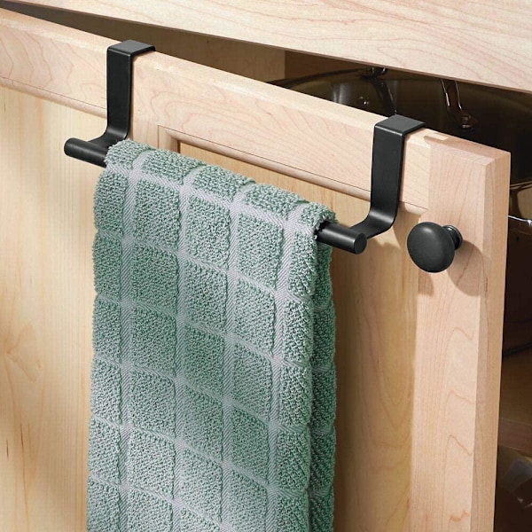 Pyyhekuivausteline Pyyhekoukku Kaapin Ovelle - 1 kpl Metalli 23cm 68