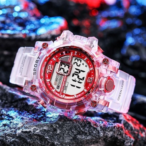 Watch Elektronisk watch RÖD röd red