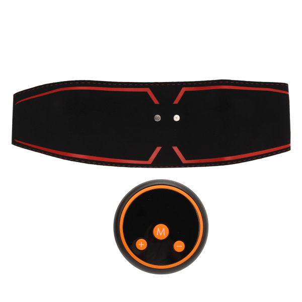 ABS-stimulaattori vatsan kiinteyttävä vyö 8 moodia 15 voimatasoa fitness miehille naisille kotitoimiston harjoituslaitteet