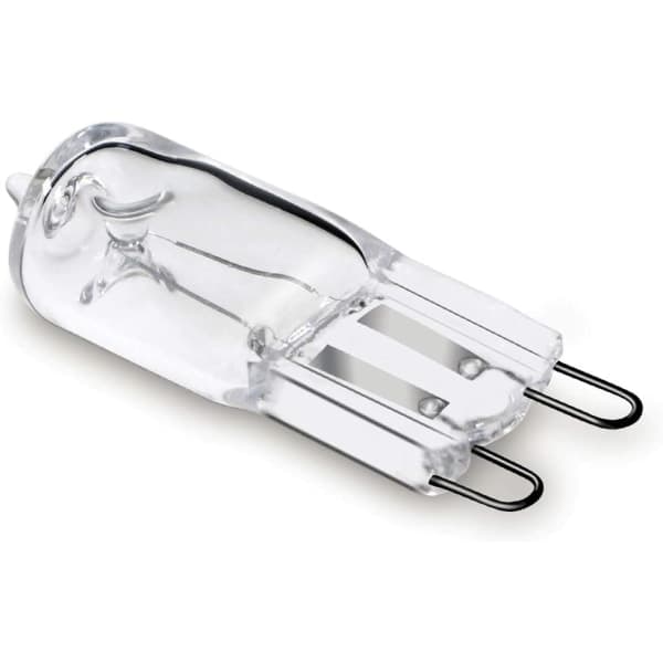 45W G9 halogenlampor 230V varmvita dimbara 10-pack