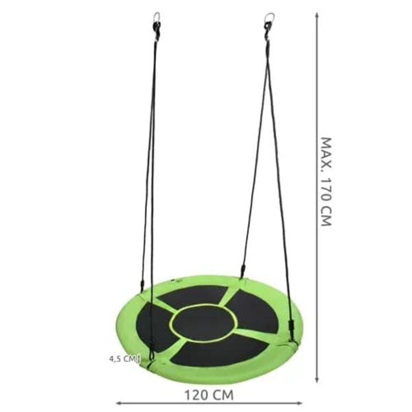 Kompisgunga / Gunga för Barn - 100 cm