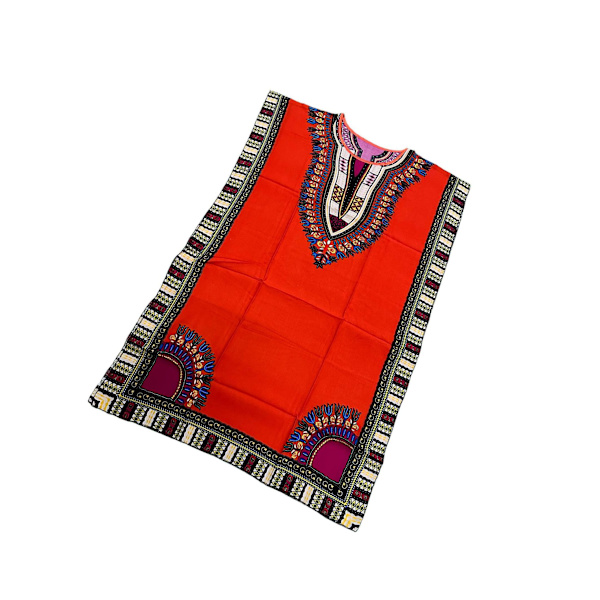 Dammode Strandlovsklänning Boho Elegant Etninen Mekko Orange
