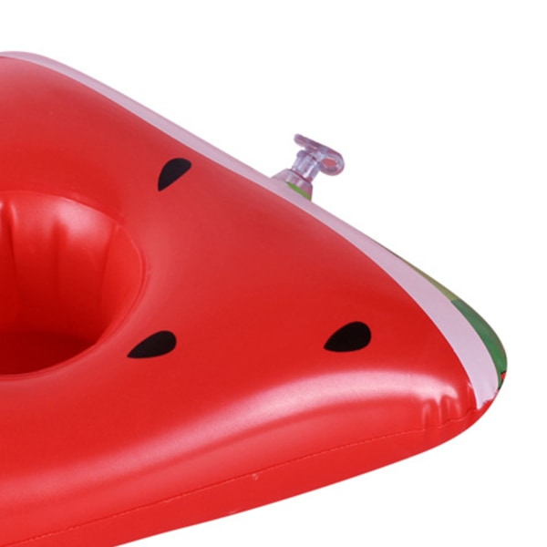 Oppustelig drikkeholder til swimmingpool Vandmelon Pizza Shape Flyder Børn Vand Sjovt legetøj