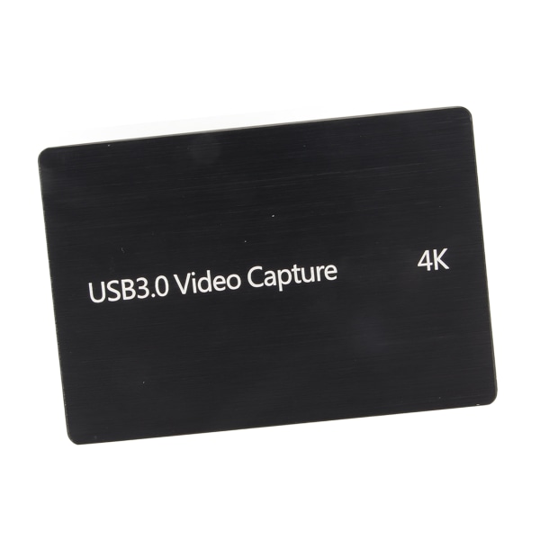 4K 60 fps HD-multimedialiitäntä USB3.0-pelivideon sieppauskorttiin 1080p -sieppauskortti, jossa mikrofonitulo äänilähtö