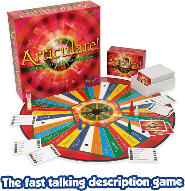 Drumond Park Articulate -perhepeli, nopea selityspeli