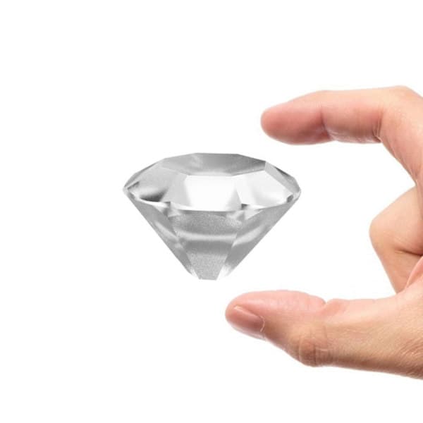 Isform Diamanter / Diamantform - Silikone Sort