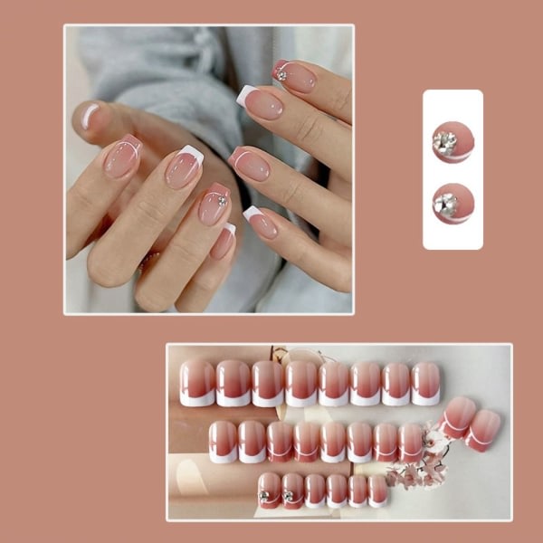 Fake Nails Square Head 1 1 1 1