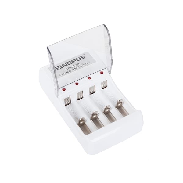4x Batterilader - AA/AAA Batterier
