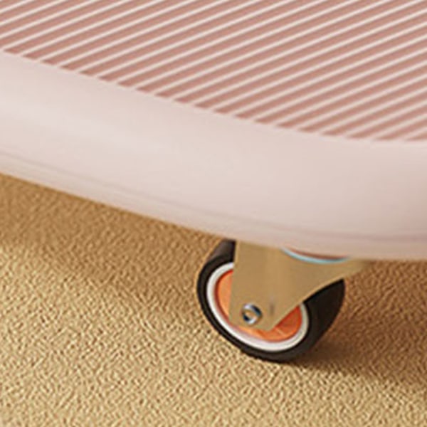 Abdominal Fitness Skateboard Lavstøjsforøgelse Cardiorespiratory Function Træningsskateboard med knæpude Pink