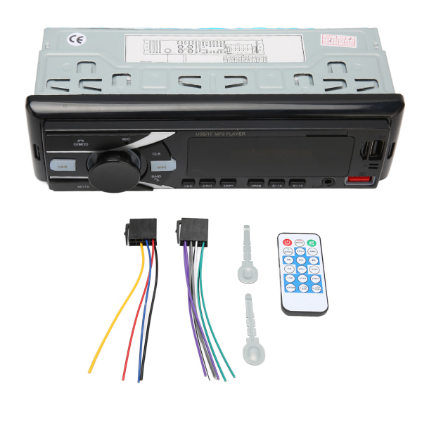 Bil MP3-radioafspiller Find en bil 7 farvede lys USB-opladning Bluetooth-forbindelse Bilstereomodtager til bil