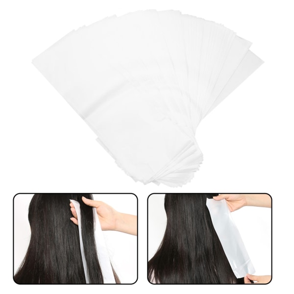 100 stk/pakke Profesjonelt salong hårfargepapir Resirkulerbart Farging Farge Highlight Paper