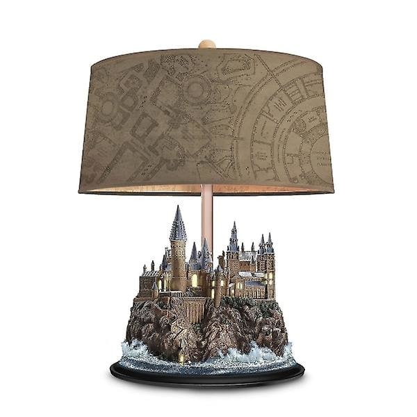 Bradford Exchange Harry Potter Hogwarts Slott Lysende Skulptur Bordslampe