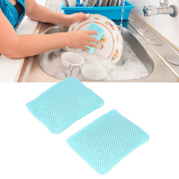 2 STK Opvaskemaskine Miljøvenlig Genanvendelig Opvaskeklud Klud Køkkenrengøringsværktøj til husholdning