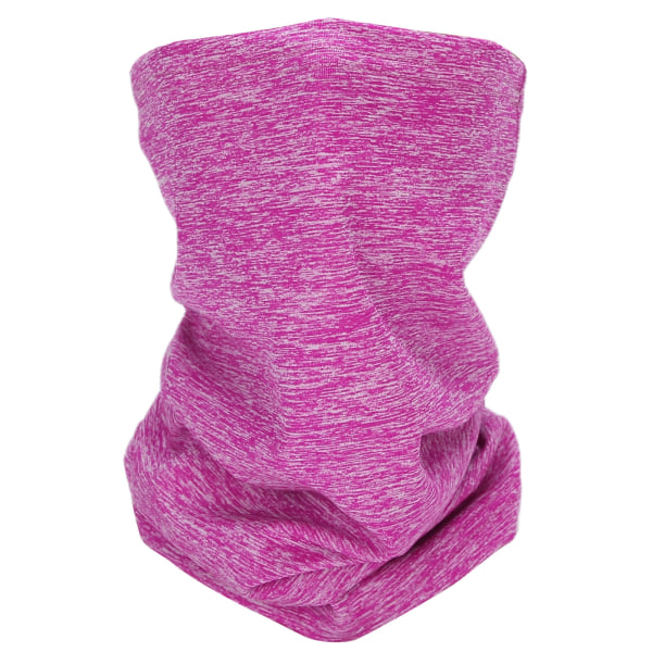 Mænd Kvinder Ansigtstørklæde Vinter varmt ansigtstørklæde med indbygget lomme til filter (lilla)