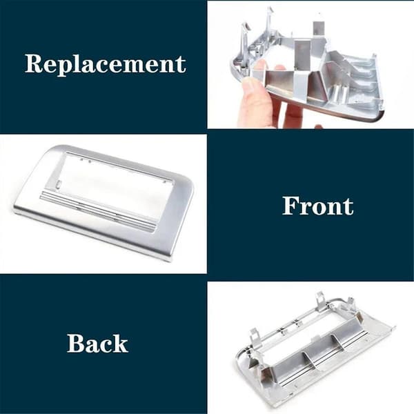 Baksete CD DVD-spiller Ramme for E-klasse W212 E200 E260 E300 2009-2015 Bil CD DVD-spiller Ramme Tri