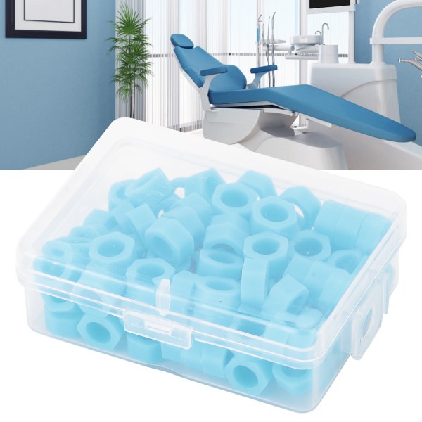 100st Dental Code Ring Silikon Instrument Kod Circle Autoklaverbar tandläkare Material