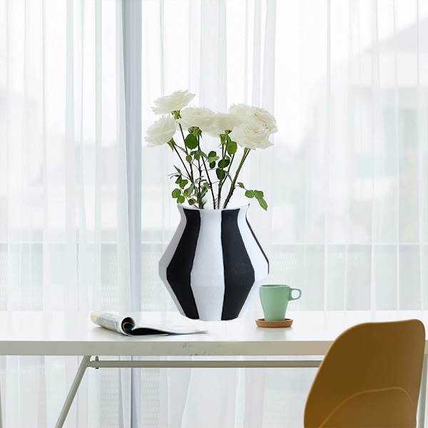 Keramisk blomvas, för inredning, öppen spis, sovrum, kök