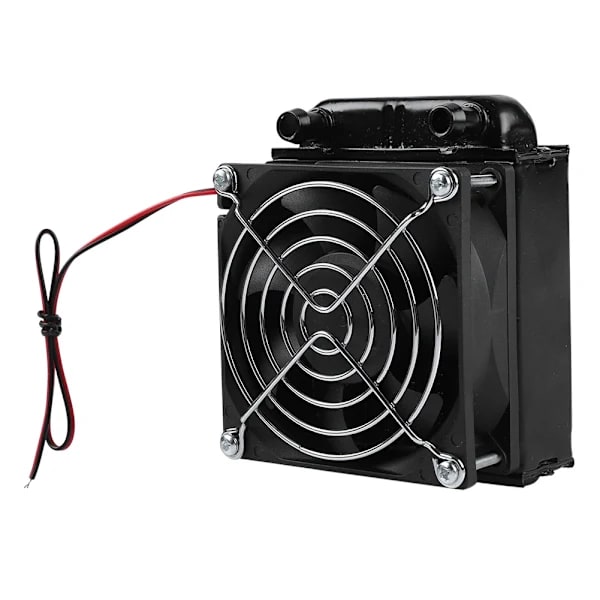 80MM CPU LED Vandkøling Køler Varme Radiator med Blæser til Computer PC