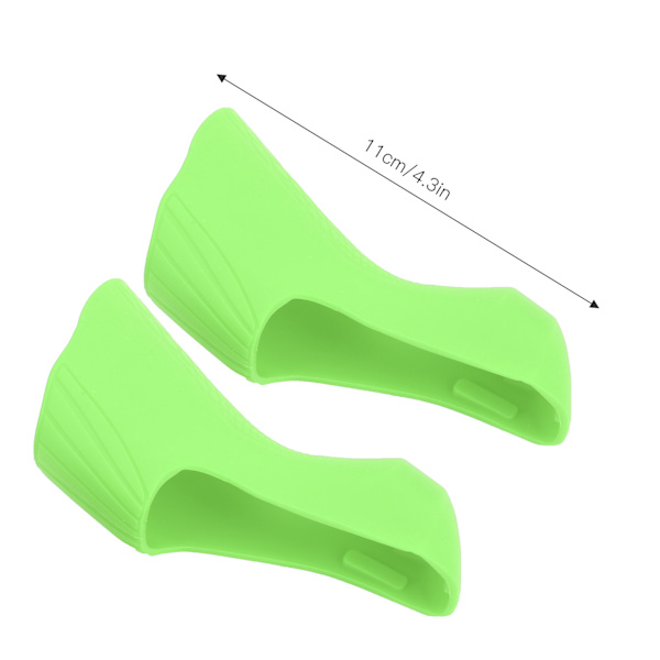 Silikon Gear Shift Cover til landevejscykel, Tilbehør til R7000 R8000 Gear Shift Cover, Bremsespak Cover, Hætte, Grøn