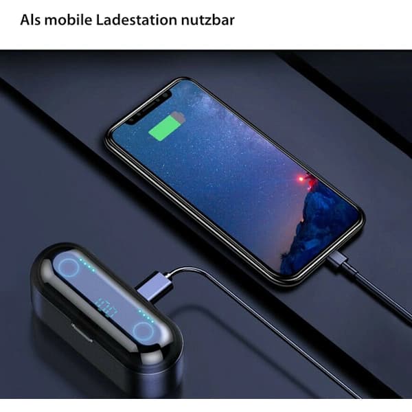 In-Ear Hodetelefoner Bluetooth 5.0 Trådløse Hodetelefoner