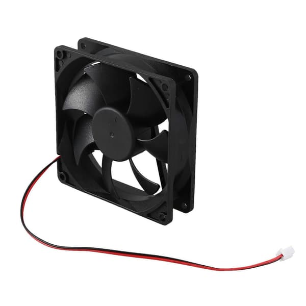 5 stk. 92 mm x 25 mm 24 V 2-benet glideleje køleventilator til PC kabinet CPU-køler.pa