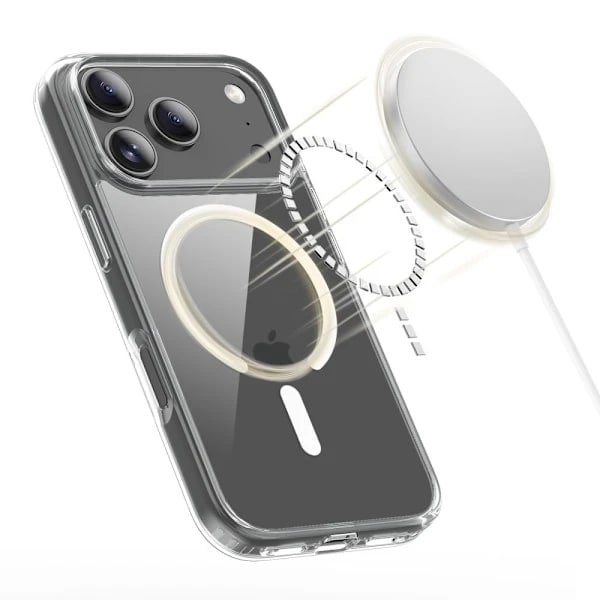 Tech-Protect iPhone 17 Pro Max Cover MagSafe FlexAir Hybrid Transparent