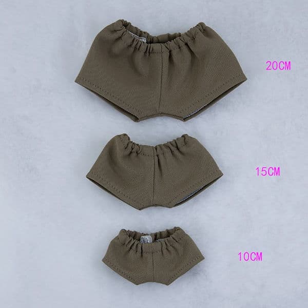 20 cm dukke shorts i bomull BEIGE beige