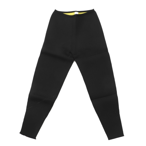 Workout Leggings Unisex højtalje elastiske Fitness Sports Yoga Bukser til løb Body Shaping M