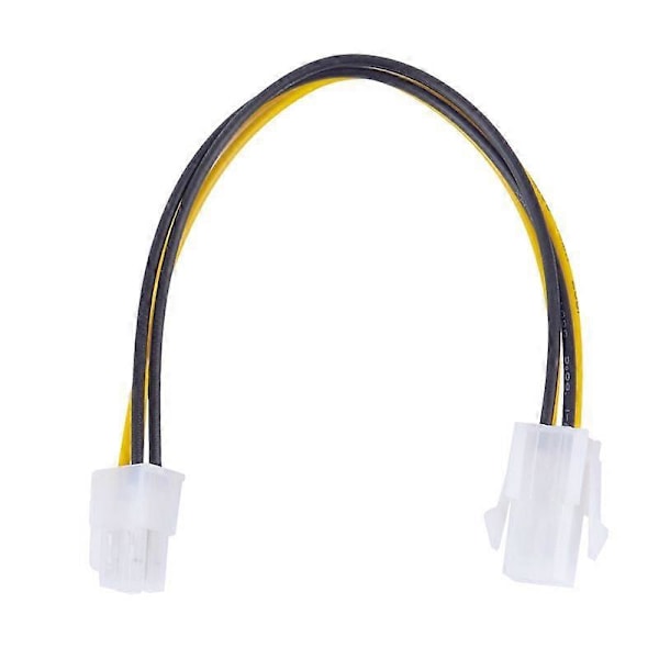 5 kpl 20 cm / 8 tuuman 12 V 4-nastainen uros - 4-nastainen P4 naaras CPU-virtalähteen jatkojohto.pa