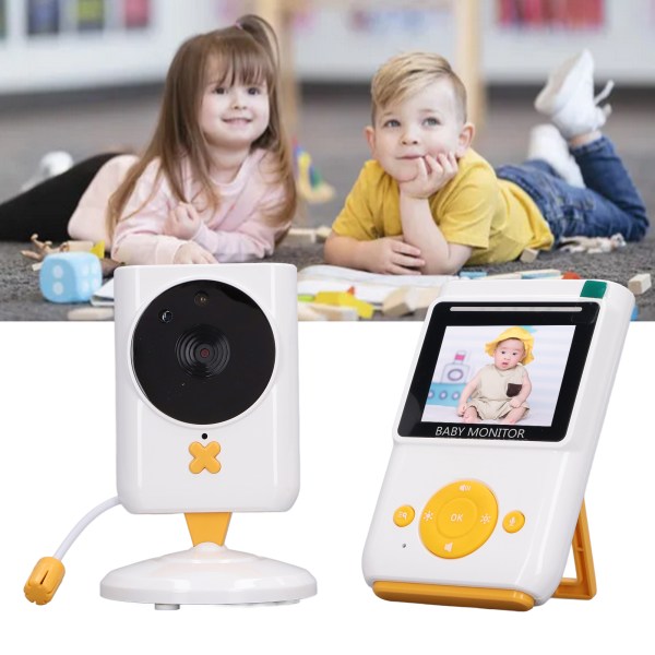 HD Baby Camera Monitor Night View Kotiturvamonitori näytöllä 100?240V EU Plug
