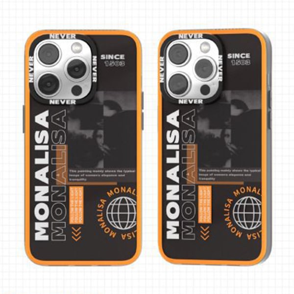 Modus Popkonst Mobilskal iPhone 14/14 Pro/14 Pro Max, iPhone 13/13 Pro/13 Pro Max Skyddsfodral oransje