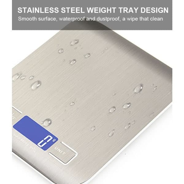 Digital Kitchen Scale, Professional Electronic Scale with LCD Display