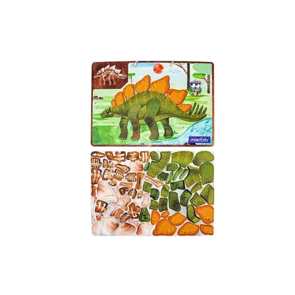 Magnetisk spillbrett fra mieredu - Stegosaurus—pa