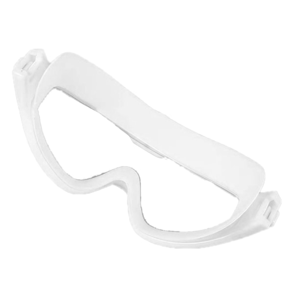 Stort stel af høj kvalitet svømmebriller Vandtæt tågetæt HD svømmebriller til mænd, kvinder Hvid