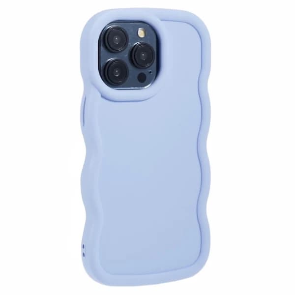 iPhone 13 Pro Mobilcover Bølget Lilla
