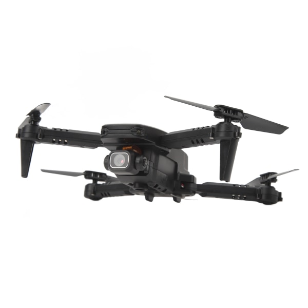 RC Drone Folding 4K HD-fjernkontroll 4-akslet luftfotografering Quadcopter for barn over 14 år Svart enkeltkamera