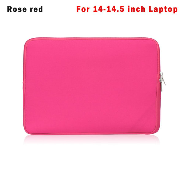 Kannettavan tietokoneen laukku Case cover ROSE RED 14-14,5 TUUMALLE ruusunpunaiselle 14-14,5 tuumalle rose red For 14-14.5 inch